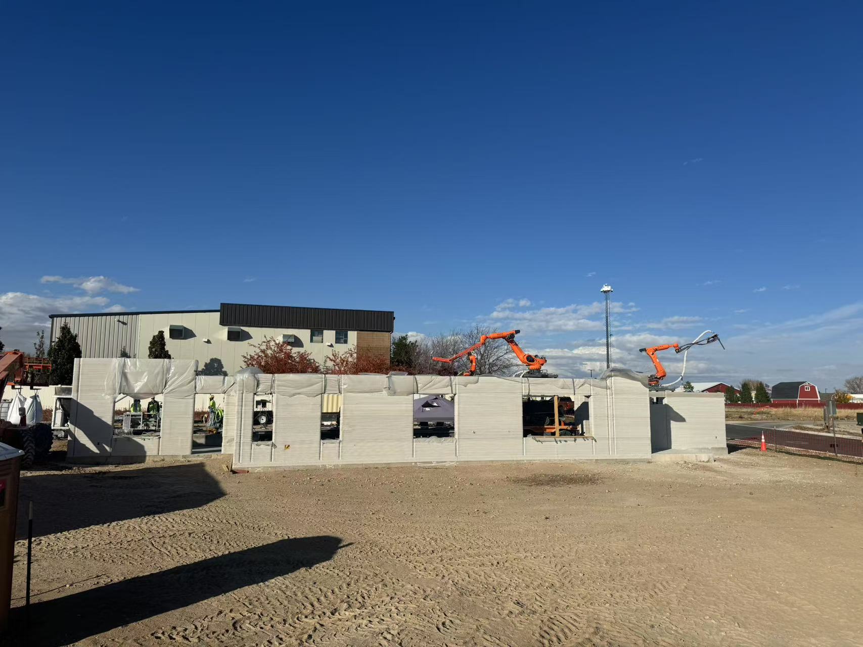 RIC build on site