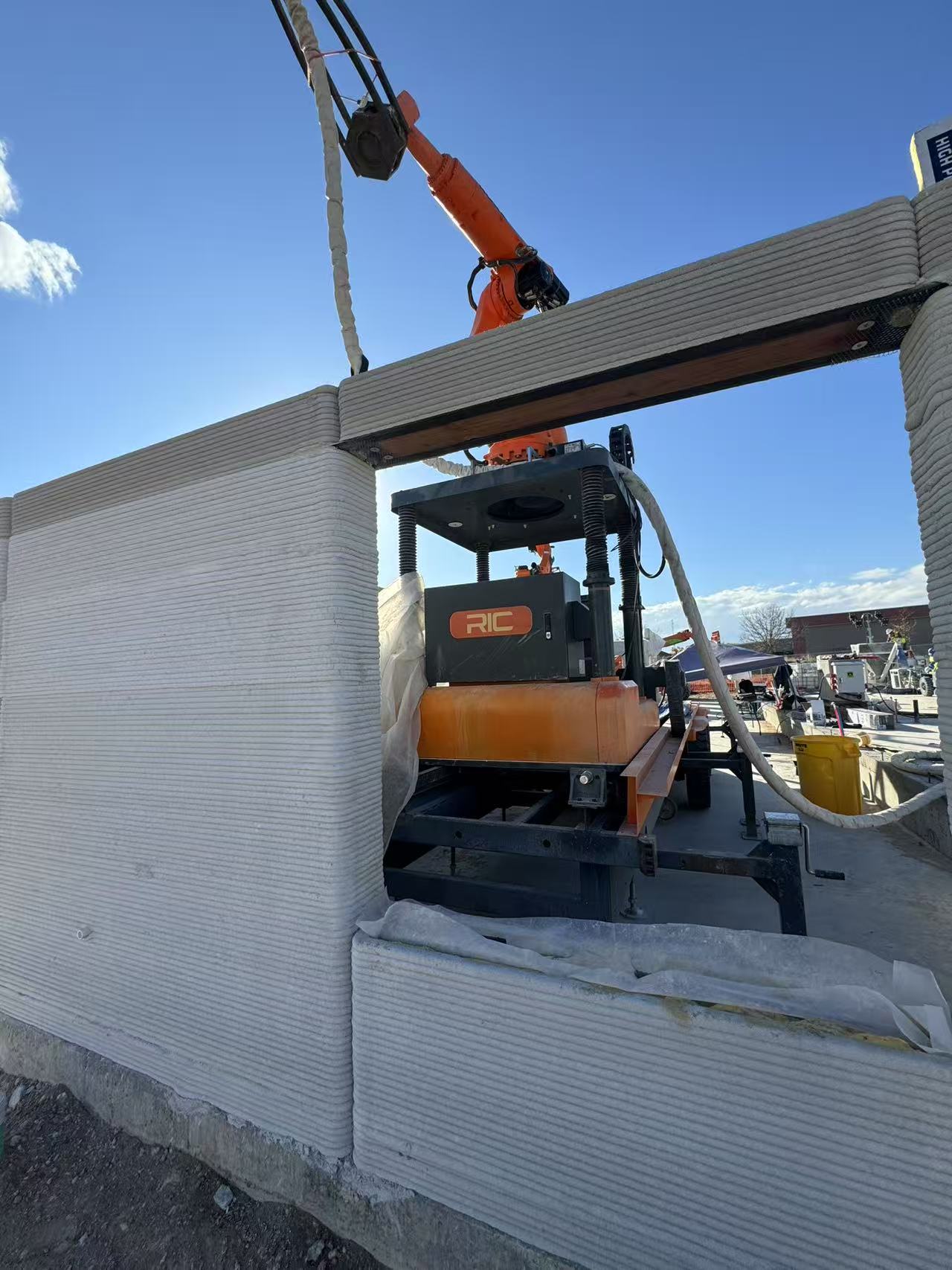 RIC build on site