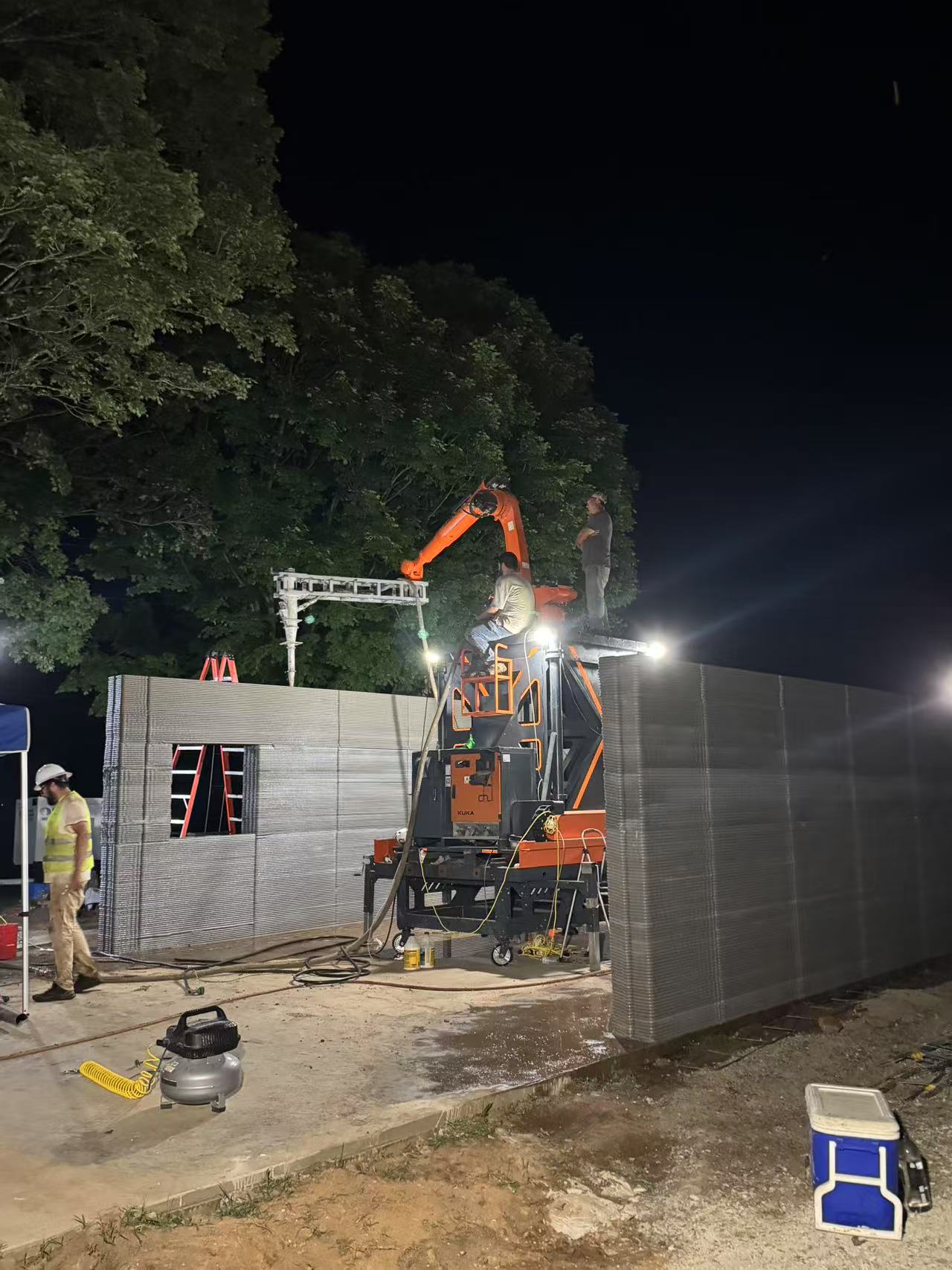 RIC build on site