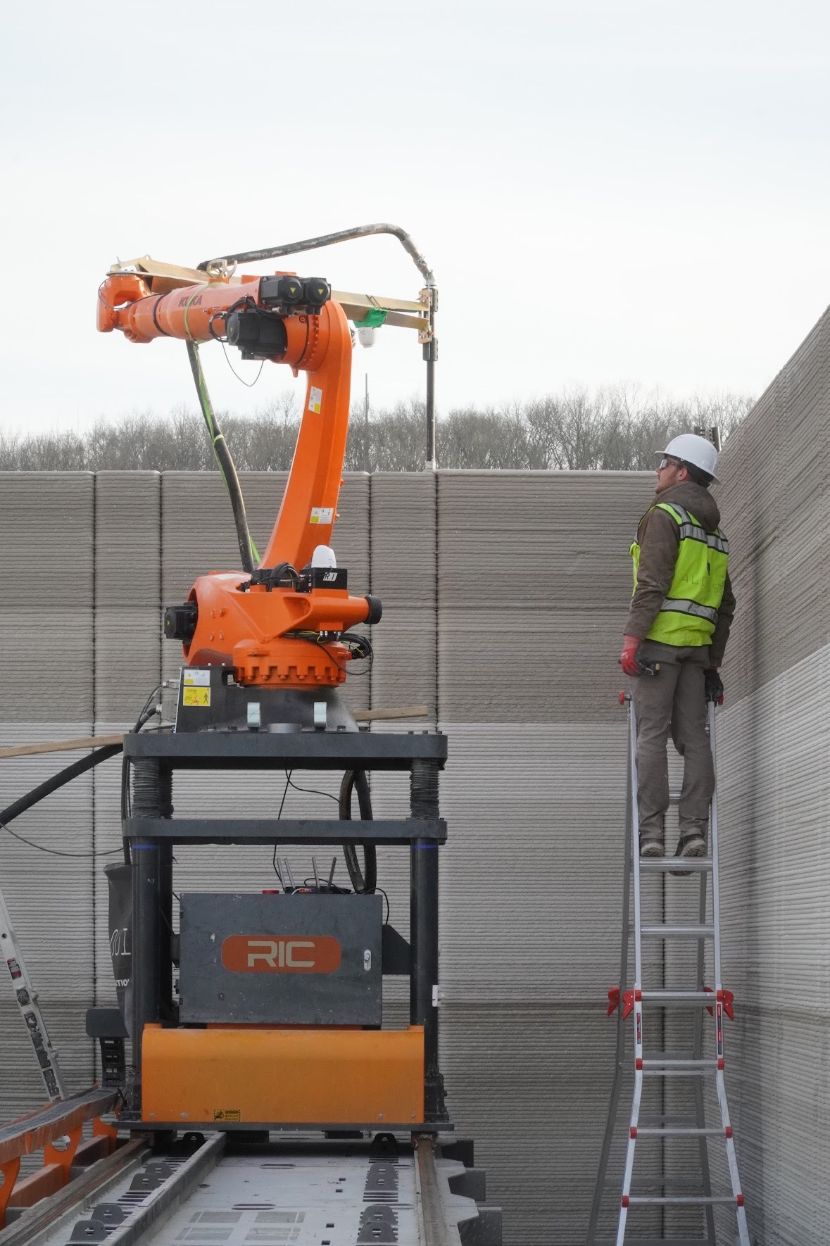 RIC build on site