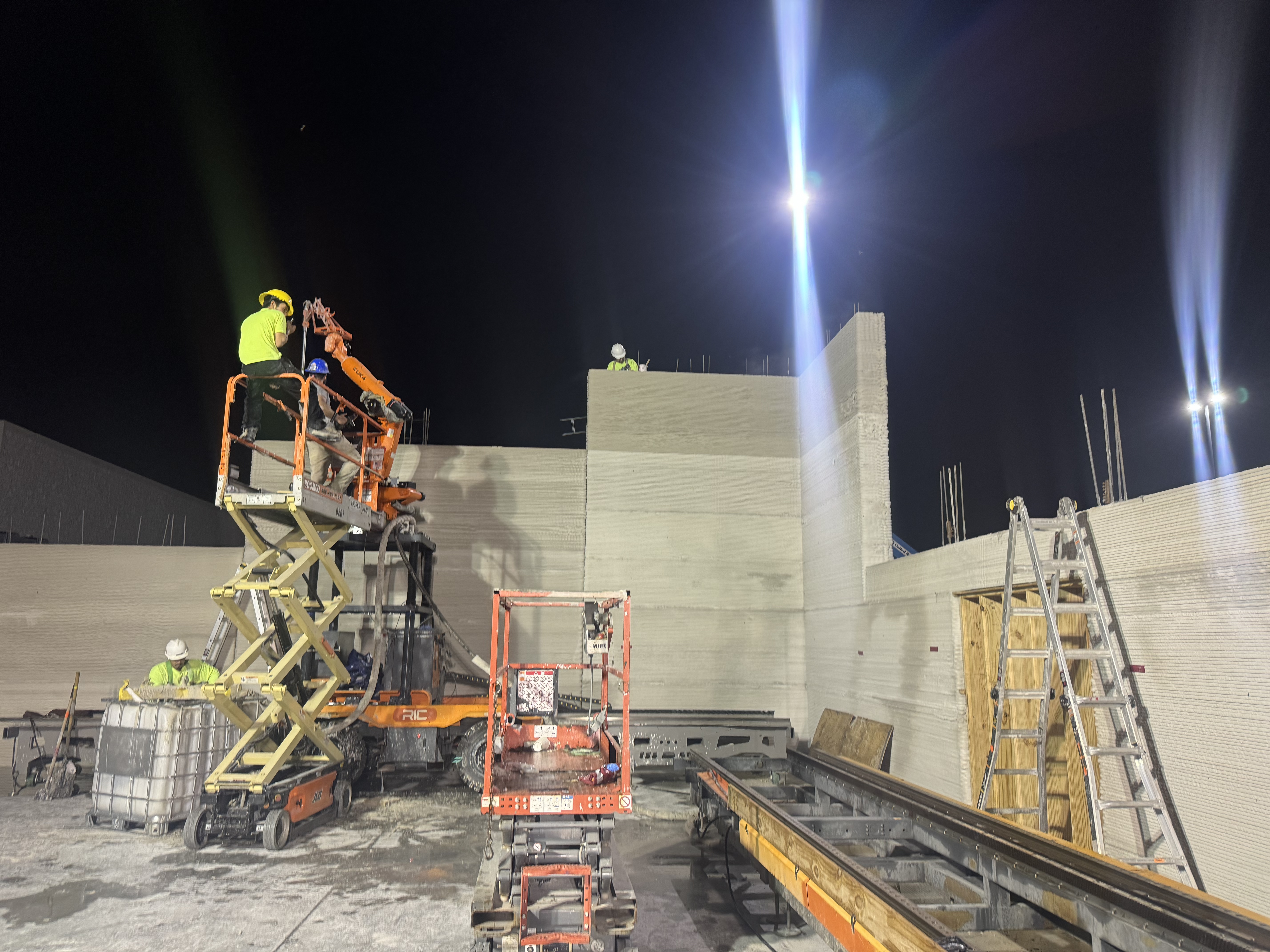 RIC build on site